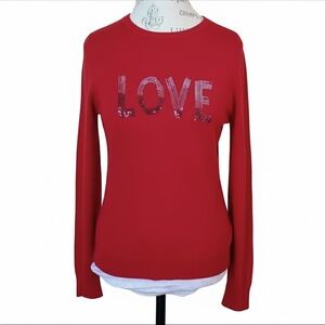 Zadig & Voltaire “Miss M- Love  Wool Sweater” Red Size XS Excellent Condition!